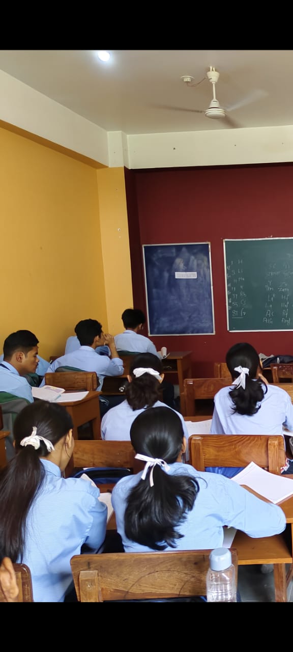 Students in classroom